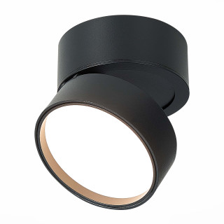 ST651.432.14 Светильник потолочный поворотный Черный LED 1*14W 3000K 1 100Lm Ra>90 120° IP20 D105xH8