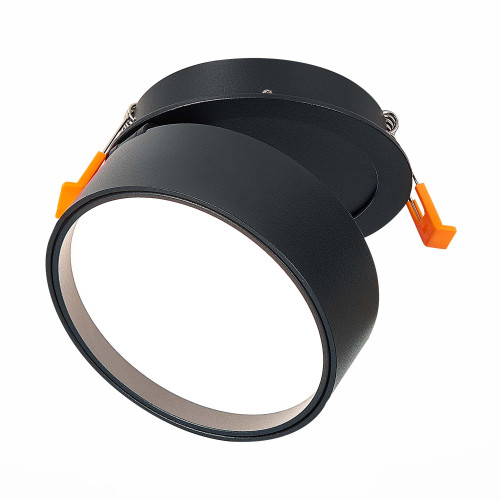 ST651.438.14 Встраиваемый поворотный светильник Черный LED 1*14W 3000K 1 100Lm Ra>90 120° IP20 D105x