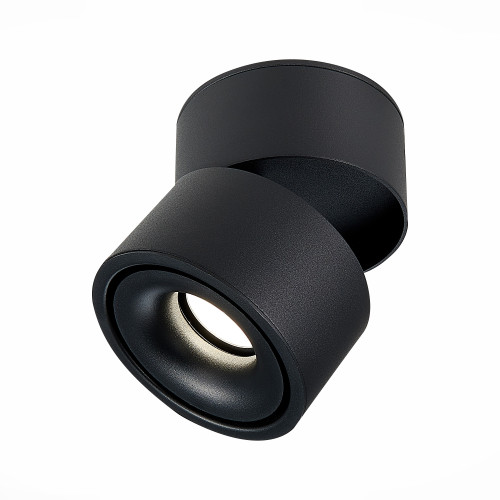 ST652.432.12 Светильник потолочный Черный LED 1*12W 3000K 1 000Lm Ra>90 36° IP20 D100xH105 170-240VV