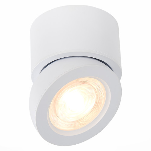 ST654.532.10 Светильник потолочный Белый LED 1*10W 3000K 850Lm Ra>90 38° IP20 D95xH96 180-240V