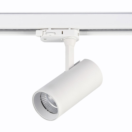 ST661.536.10 Св-к трек. Белый LED 1*10W 3000K 800Lm Ra>90 38° IP20 L130xW60xH195 165-265V