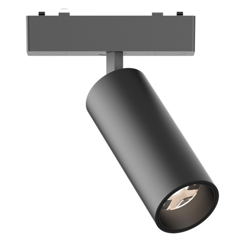 ST677.436.09 Магнитный трековый светильник Черный LED 1*9W 3000K 540Lm Ra>90 >90 IP20 D44xH110 48V