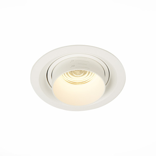 ST701.538.12 Св-к встр. Zoom Белый LED 1*12W 3000K 960Lm Ra90 15°-60° IP20 D115xH95 170-240V