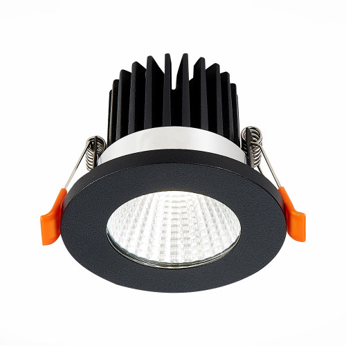 ST704.438.10 Св-к встр. Черный LED 1*10W 3000K 900Lm Ra>90 38° IP20 D80xH60 170-240V