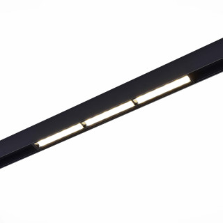 ST804.446.18 Магнитный трековый светильник Черный LED 1*18W 4000K 1 100Lm Ra>90 120° IP20 L330xW22xH