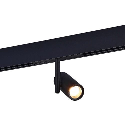 ST808.446.08 Магнитный трековый светильник Черный LED 1*8W 4000K 600Lm Ra>90 36° IP20 D42xH135 48VV