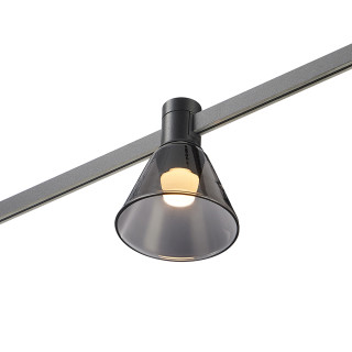 ST814.406.03 Магнитный трековый светильник FARM Черный LED 1*3W 3000K 78Lm Ra90 120 IP20 D90xH102 24