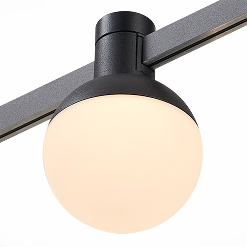 ST815.406.05 Магнитный трековый светильник FARM Черный LED 1*5W 3000K 78Lm Ra90 120 IP20 D75xH109 24