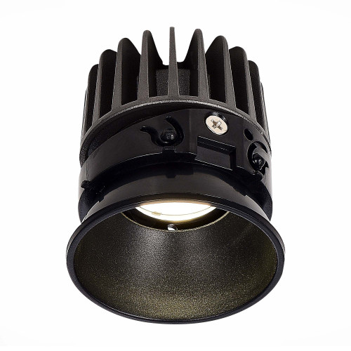 ST850.408.07 Светодиодный модуль SMART Черный LED 1*7W 2700K-6500K 560Lm Ra90 36° IP20 D69xH75 220-2